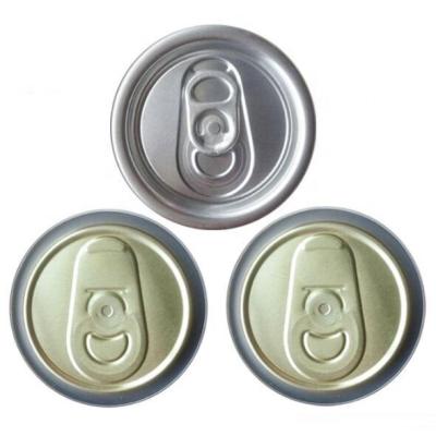 China High quality professional manufacture cheap aluminum metal tin canning lids for cans for sale