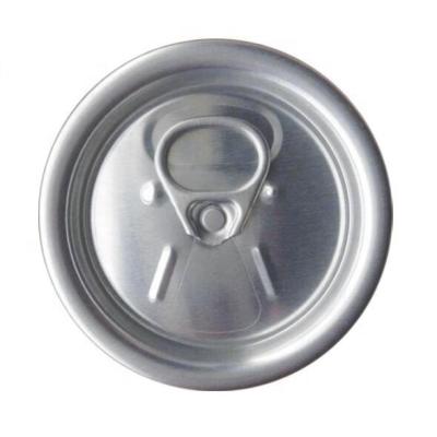 China Disposable High Quality Thick Tinplate 52mm Aluminum Can Easy-Open Cap With Straw for sale