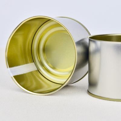 China Empty Food Metal Tins With Lid Easy-open 200g Meat Packaging for sale