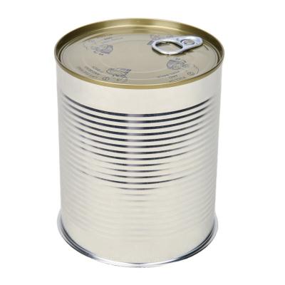 China 8113# Canned Food Gold Lacquer Inside Food Tin Can For Canned Food Packaging Color Printing Available for sale