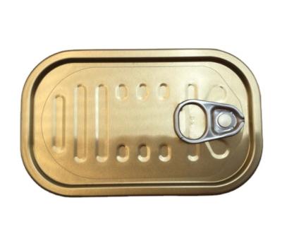 China High Quality 311# Metal Canned Food Tin Can With Easy Open Lid For Fish Packaging 125g Empty Food Grade Tin Can for sale