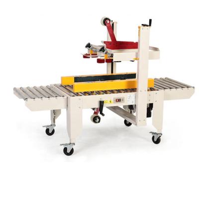 China Top quality best price rubber ruller edge carton sealer flexible automatic carton sealer for sale