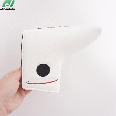 China Wholesale Custom High Quality Leather PU Steel Putter Head Covers Golf Club Golf Club Headcover for sale