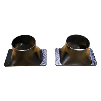 China ABS/PP/PE/PETG/PS/PMMA/PC Large And Thick Thermoforming Electric Fan Duct Plastic Parts for sale