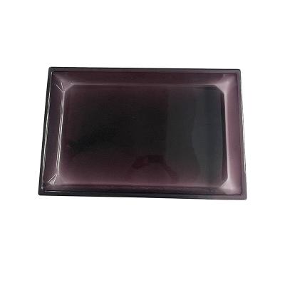 China ABS/PP/PE/PETG/PS/PMMA/PC Custom Vacuum Formed Plastic Black Rectangular Pc Pet Cat And Dog Tray Plastic Ice Cube Animal Trays for sale