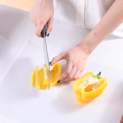 China usded disposable for kitchen / outdoor camping food grade disposable anti-cut cutting board mat for sale