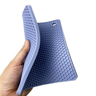 China Square Silicone Heat Resistant Mat Dirt-Resistant And Durable Household Heat Resistant Silicone Mat Sustainable Environmentally Friendly for sale