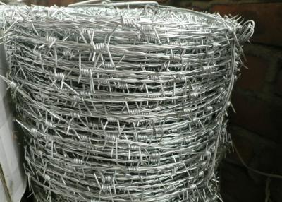 China Arame farpado de aço inoxidável galvanizado, dobro do fio da lâmina da segurança torcido à venda