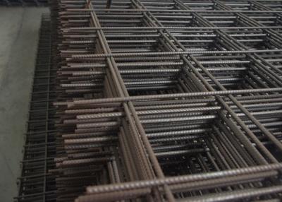 China Reinforced Concrete Steel Welded Mesh 2-12mm Black Galvanised Anti Acid Alkali for sale