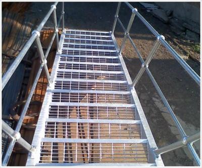 China Sewage Treatment Steel Grating Plate , Stainless Steel Floor Grating Cold Rolled for sale