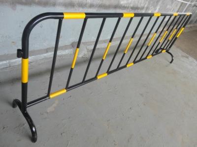 Chine Pieds détachables de sécurité de contrôle des foules de barricade en aluminium piétonnière de glissières à vendre