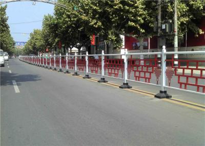 China Barreira expansível da cerca da estrada, tubulação de aço carbono pedestre da cerca de segurança baixa à venda