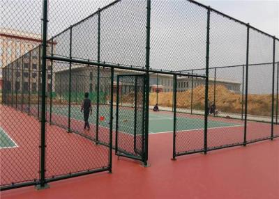 China Chain Link Wire Metal Fence Stainless Steel 30-100mm Mesh Stadium Security for sale