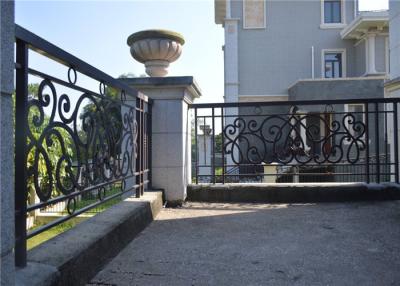 China Aluminum Porch Wire Metal Fence , Galvanized Mesh Fence Balcony Veranda Railing for sale