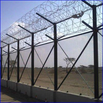 China House Gate No Climb Security Fence 12.7x76.2mm Mesh Hot Dipped Galvanized for sale