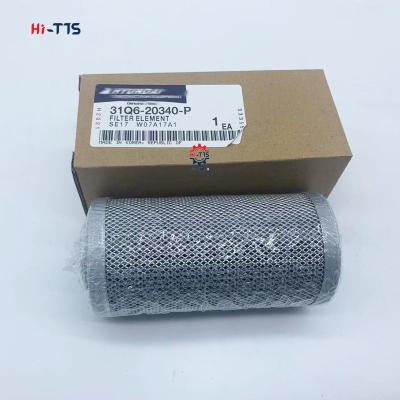 China Elemento 31Q6-20340-P de Parts Hydraulic Filter da máquina escavadora do mercado de acessórios à venda