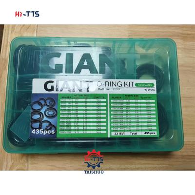 Cina Excavator O-Ring Box 435pcs O-Ring Kit 90 Shore O-Ring Box 33ITS in vendita