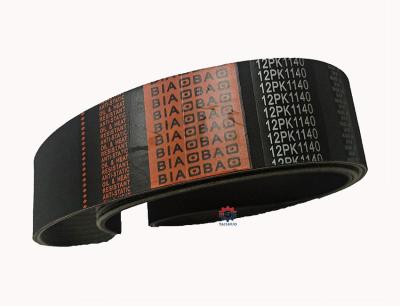 China Rubber Engine Fan Belt 12PK1140 Biao Bao For Cummins for sale