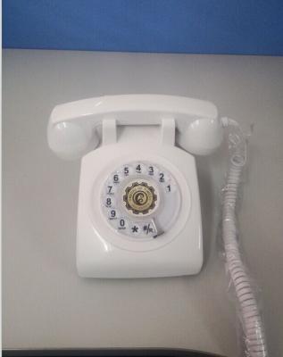 China For home decor classic 1960 telephone novelty tethered rotary telefono for sale