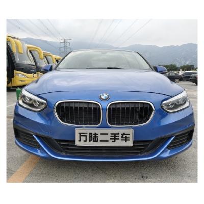 China Leather used car 2020 BMW blue model 1 series 120i 25,000 kilometers used cars for sale