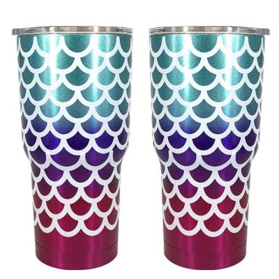 China 18/8 Stainless Steel Durable Double Wall Insulate Vacuum Wine Tumbler 30oz Travel Tumbler Beer Coffee Mug for sale