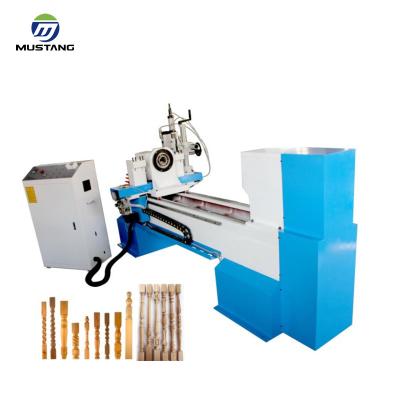 China Baseball Bat Professional Wood Lathe Machine Woodworking Lathe Wood Building Material Stores MT1530S CNC Spinning Lathe for sale