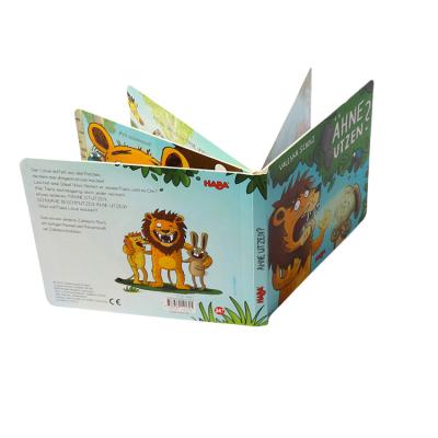 China Luxury Low Price High Quality Customized Hardcover Coloring Animal Board Book Set Story Printing Books for Kids for sale