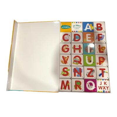 China Luxury High Quality High-end Custom Logo Printing Services Manufacturer Alphabet board book set for sale