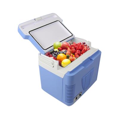 China Hotel 10 Liter Car Cooler DC 12v Refrigerator Portable Mini Camping Fridge &Warmer for sale