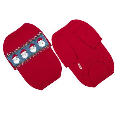 China 2021 New Winter Viable Warm Pet Clothes For Small Cat Dog Christmas Sweater for sale