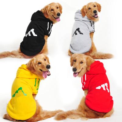 China Windproof Dog Clothes Coat Jacket Hooded Sweater Dog Clothes Sports Shear Warm Hooded Jacket Sweatshirt for sale