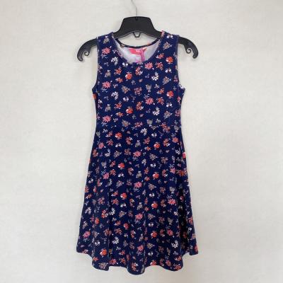 China Wholesale Washable High Quality Girls Dress Summer Sleeveless Girls Dress Kids Clothing for sale