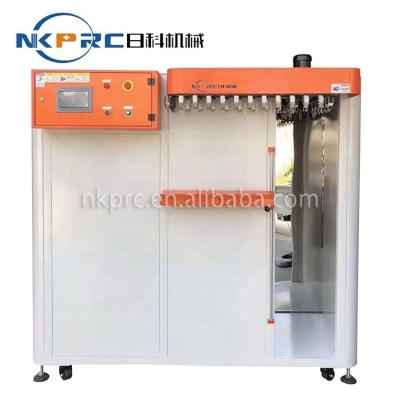 China Leather goods NKPRC RK-118 PLC Rotary Hanging Type Infrared Ray Drying Machine For Leather Goods Making for sale