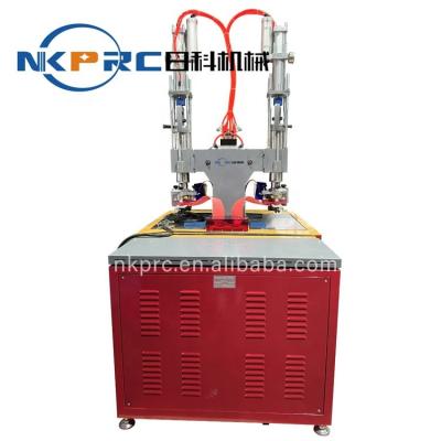 China Shoes Upper Welding NKPRC RK-472 T-type Double Head Supercharged High Pressure High Frequency Plastic Welding Machine for sale