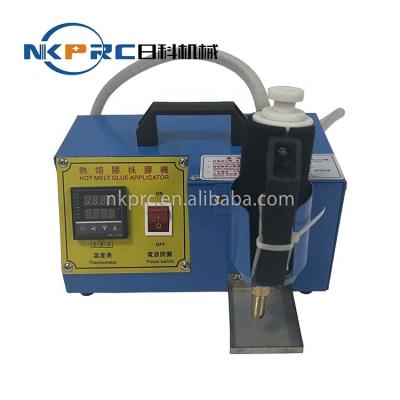 China Shoes upper NKPRC RK-109 Manual Hot Melt Glue Gluing Machine for sale