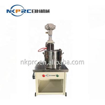 China Shoes Making NKPRC RK-121 Automatic Pneumatic Shoe Glue Mixer With Timer for sale