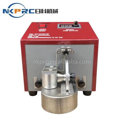 China Leather Goods NKPRC RK-141C Single Side Leather Belt And Bag Oil Edge Painting Machine for sale