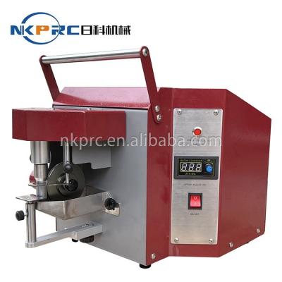 China Leather Goods NKPRC RK-141B Single Side Leather Belt And Bag Oil Edge Painting Machine for sale