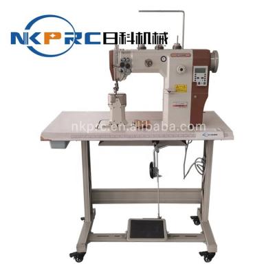 China Large Hook NKPRC RK-820DL Automatic Thread Trimming Double Needles High-head Sewing Machine for sale