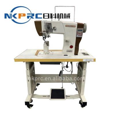 China Large Hook NKPRC RK-591 Automatic Thread Trimming Single Needle Sewing Machine for sale