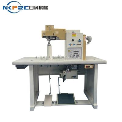 China Garment industry NKPRC RK-296 Electrical Auto-cementing Separating Sides  Punching Machine for sale