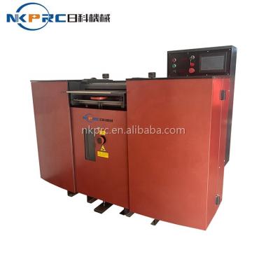 China Leaher shoe NKPRC RK-420 PLC 420mm Band Knife Leather Shoes Splitting Machine Shoemaking Machine for sale