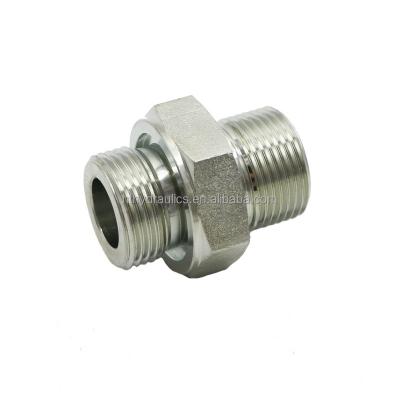 China DIESEL OIL OEM Hydraulic Adapter Fittings BSP Quick Coupling 60 Degree Male for sale