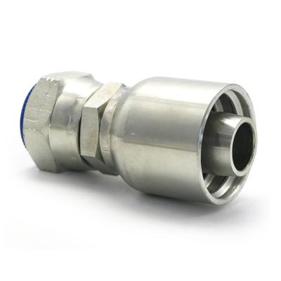 China Oil Factory Supply Eaton Standard BSP Thread One Piece Hydraulic Hose Fitting for sale