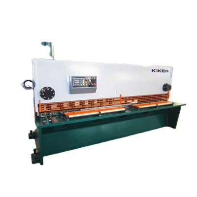 China Cheap Factory Price Sheet Metallurgy KIKEA Swing Beam Shear Machine with ESTUN E21S Controller for sale