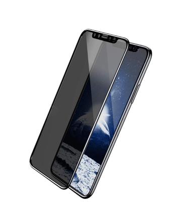 China high quality anti-scratch carbon fiber tempered glass screen anti-peep protector compatible for XS for sale