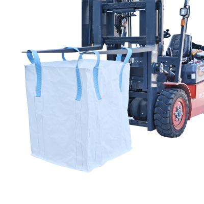 China High Quality Breathable Fibc 1000Kg PP Woven Cement Sand Stone Unloading Spout Ton Bag for sale