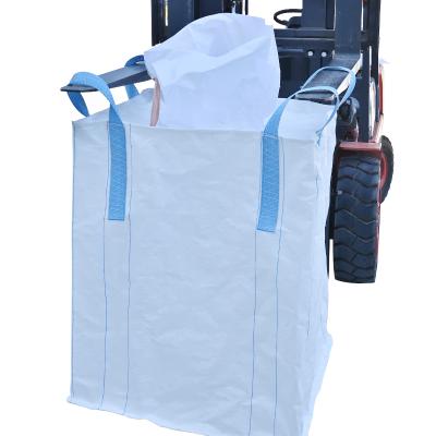 China Breathable 500Kg 1000Kg Large PP Woven Jumbo Bulk Bag With Drain for sale