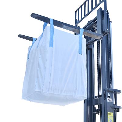 China Breathable Super Strong Large PP Jumbo Bags Plastic Sand / Fertilizer Packaging Bag for sale