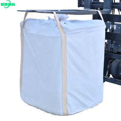 China Breathable Wholesale Heavy Duty Bulk Packaging Bags 1.5 Ton 2T Ton FIBC Super Bulk Packaging Bag for sale